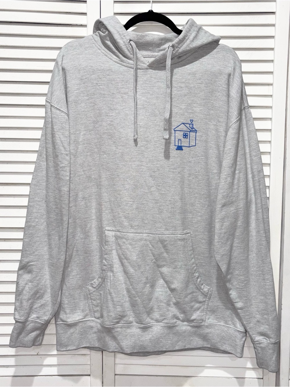 Harry Styles Harry’s House Gray and Blue Hoodie With Album Track List